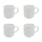 10oz. White Stackable Ceramic Sublimation Mugs, 4ct. by Make Market®